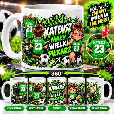 KUBEK MAŁY WIELKI PIŁKARZ